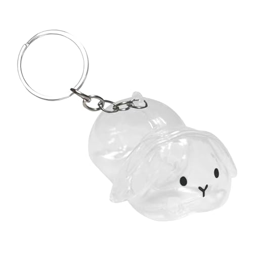 Oshhni Aufbewahrungsbox für Kaninchenhaare, Taschenanhänger, transparente Haustier-Gedenkgeschenke in Kaninchenform, süßer Schlüsselanhänger, Tierhaarhalter, Kaninchen mit Hängeohren Oshhni Aufbewahrungsbox für Kaninchenhaare, Taschenanhänger, transparente Haustier-Gedenkgeschenke in Kaninchenform, süßer Schlüsselanhänger, Tierhaarhalter, Kaninchen mit Hängeohren von Oshhni