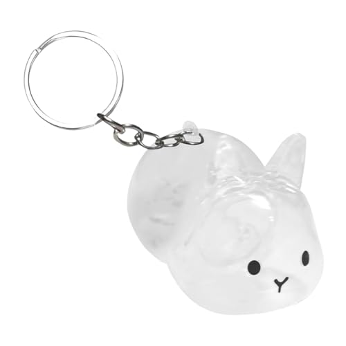 Oshhni Aufbewahrungsbox für Kaninchenhaare, Taschenanhänger, transparente Haustier-Gedenkgeschenke in Kaninchenform, süßer Schlüsselanhänger, Tierhaarhalter, Süßes Kaninchen Oshhni Aufbewahrungsbox für Kaninchenhaare, Taschenanhänger, transparente Haustier-Gedenkgeschenke in Kaninchenform, süßer Schlüsselanhänger, Tierhaarhalter, Süßes Kaninchen von Oshhni