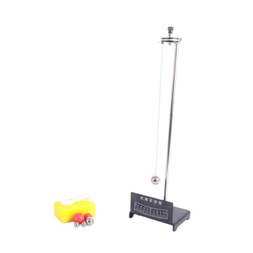 Oshhni Ausrüstung zum Experimentieren mit Pendeln, Hilfsmittel für das physikalische Studium, Einzelpendel-Ball-Set für den Heimunterricht, Basis mit Kugel Oshhni Ausrüstung zum Experimentieren mit Pendeln, Hilfsmittel für das physikalische Studium, Einzelpendel-Ball-Set für den Heimunterricht, Basis mit Kugel von Oshhni