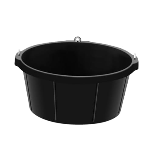 Oshhni Futterpfanne aus Gummi, Hundenapf, vielseitig, Wassertrog, Hühnerstaubbadewanne für Hunde im Freien, Nutztierfütterung, Ziegen Oshhni Futterpfanne aus Gummi, Hundenapf, vielseitig, Wassertrog, Hühnerstaubbadewanne für Hunde im Freien, Nutztierfütterung, Ziegen von Oshhni