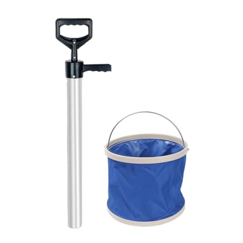 Oshhni Garnelenpumpe, Angelausrüstung mit Wassereimer, Mehrzweck-Garnelenextraktor, Muschelpumpe, 73 cm Oshhni Garnelenpumpe, Angelausrüstung mit Wassereimer, Mehrzweck-Garnelenextraktor, Muschelpumpe, 73 cm von Oshhni