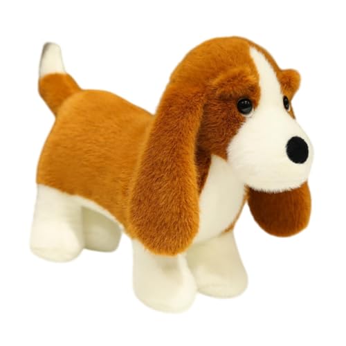 Oshhni Hund Plüschspielzeug umarmt Spielzeug kreative weiche schöne Ornament Stofftiere Cartoon Plüsch für Kinder Erwachsene Familie Teenager, Hellbraun Oshhni Hund Plüschspielzeug umarmt Spielzeug kreative weiche schöne Ornament Stofftiere Cartoon Plüsch für Kinder Erwachsene Familie Teenager, Hellbraun von Oshhni