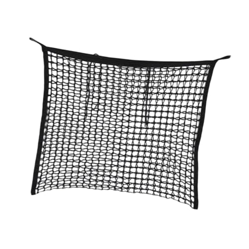 Oshhni Langsames Feed Hay Net Ganztägige Fütterungsraumsparung Mesh Bag für Pferde Ziegenstand Anhänger, 142cmx98cm von Oshhni
