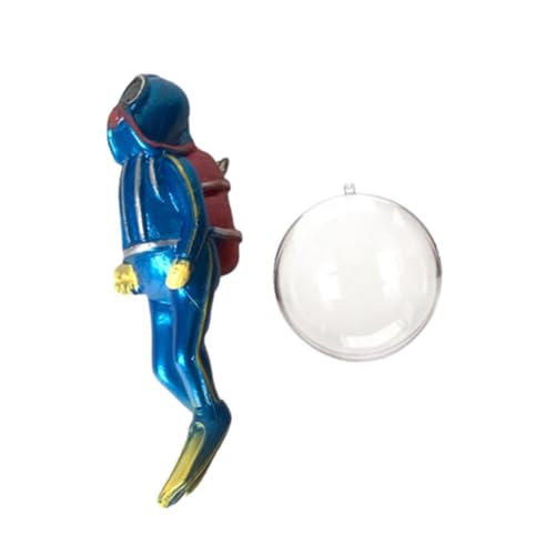 Oshhni Miniatur-Taucher-Actionfigur, für Aquarium-Dekoration, Spielzeug-Tauchmodell-Simulation, süße Taucherfigur für Aquariensammlungen, Blau Oshhni Miniatur-Taucher-Actionfigur, für Aquarium-Dekoration, Spielzeug-Tauchmodell-Simulation, süße Taucherfigur für Aquariensammlungen, Blau von Oshhni