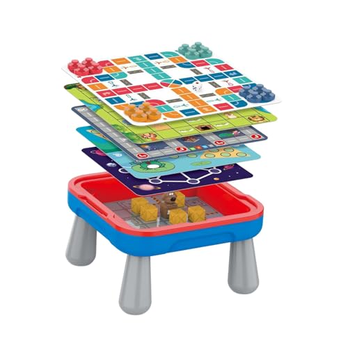 Oshhni Pädagogische 2-in-1-Brettspiele und Puzzles, interaktives Spielzeug, Denksportaufgabe für den Urlaub, Stil c von Oshhni