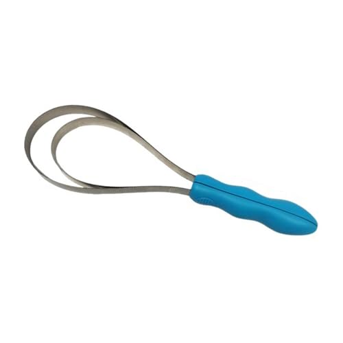 Oshhni Pet Shedding Blade Pferd Haar Kamm Pflege Werkzeug Tierhaarentferner für Vieh, Doppelschleife Oshhni Pet Shedding Blade Pferd Haar Kamm Pflege Werkzeug Tierhaarentferner für Vieh, Doppelschleife von Oshhni