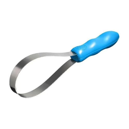 Oshhni Pet Shedding Blade Pferd Haar Kamm Pflege Werkzeug Tierhaarentferner für Vieh, Einzelne Schleife Oshhni Pet Shedding Blade Pferd Haar Kamm Pflege Werkzeug Tierhaarentferner für Vieh, Einzelne Schleife von Oshhni