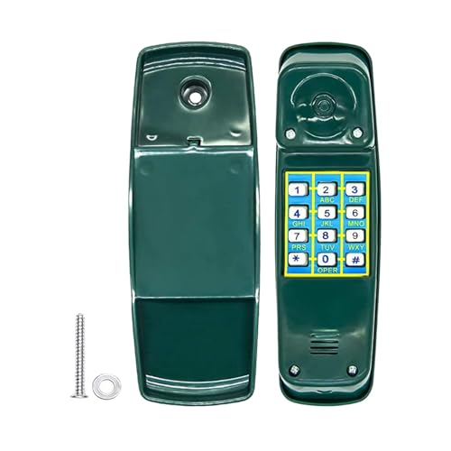 Oshhni Spielplatz Schaukel Set Telefon Outdoor Ausrüstung Pretend Spielen für Pädagogisches Geschenk, Grün von Oshhni