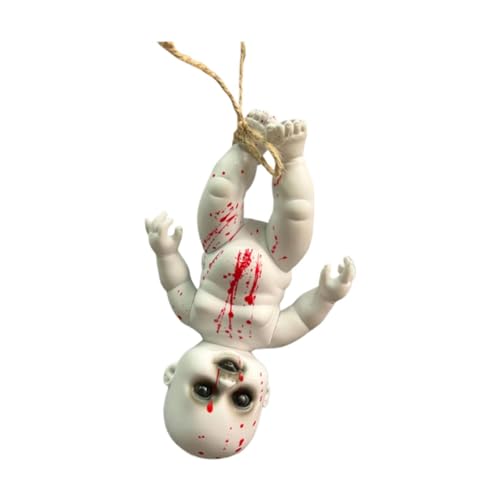 Oshhni Spukpuppe, Gruselige Puppen, Hängendes Schreckens-Terror-Dekorationsspielzeug, Halloween, Gruselige Puppe für Halloween-Dekoration, Requisite für, Junge Groß Oshhni Spukpuppe, Gruselige Puppen, Hängendes Schreckens-Terror-Dekorationsspielzeug, Halloween, Gruselige Puppe für Halloween-Dekoration, Requisite für, Junge Groß von Oshhni