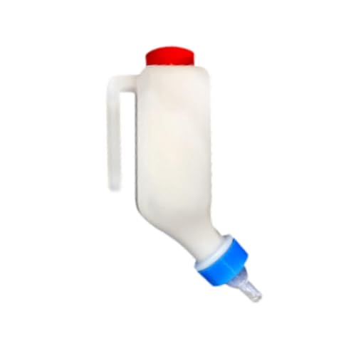 Oshhni Wadenflasche Schafmilch Füttern mit Brustwarzen Schafsmittel Mehrzweck Lammfutter Flasche Farm Tierflasche für Landwirtschaftliche Tier, 500 Ml 12 cm Oshhni Wadenflasche Schafmilch Füttern mit Brustwarzen Schafsmittel Mehrzweck Lammfutter Flasche Farm Tierflasche für Landwirtschaftliche Tier, 500 Ml 12 cm von Oshhni