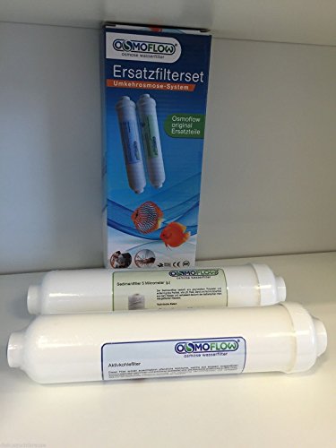 Osmoflow Filtersatz für 3-stufiges Umkehrosmosesystem, Osmoseanlage von Osmoflow