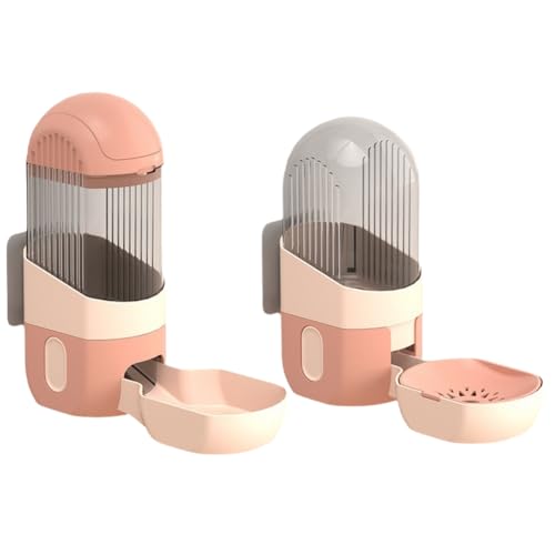 Osmond Automatischer Futtertränke und Futterspender für Kaninchen, zum Aufhängen, geeignet für Chinchillas, Meerschweinchen, Igel, klein, rosa Osmond Automatischer Futtertränke und Futterspender für Kaninchen, zum Aufhängen, geeignet für Chinchillas, Meerschweinchen, Igel, klein, rosa von Osmond