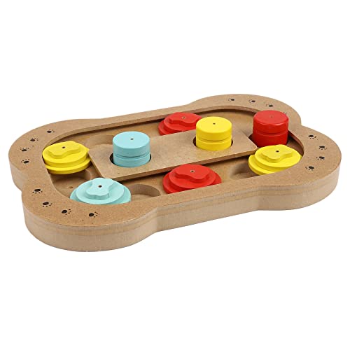 Osmond Interaktives Spielzeug für Futtersuche, behandeltes -, freundliches Haustier-Puzzle, Trainingsspielzeug, Fütterungsspiel Osmond Interaktives Spielzeug für Futtersuche, behandeltes -, freundliches Haustier-Puzzle, Trainingsspielzeug, Fütterungsspiel von Osmond