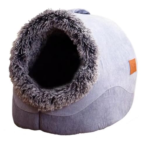 Osmond Katzenhöhlen für Hauskatzen, Warme Plüschhütte, Katzenhöhle, Halbgeschlossenes Design, Komfortables Katzenversteck, Hundehütte für Gemütliches B Osmond Katzenhöhlen für Hauskatzen, Warme Plüschhütte, Katzenhöhle, Halbgeschlossenes Design, Komfortables Katzenversteck, Hundehütte für Gemütliches B von Osmond