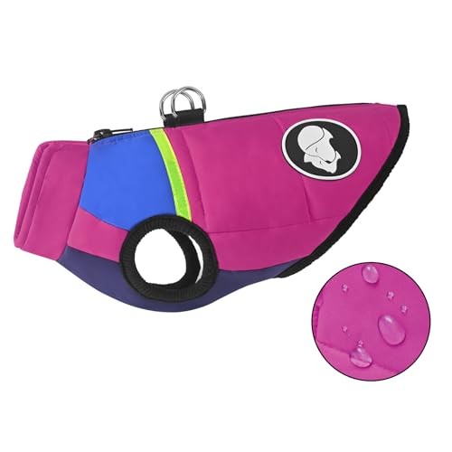 Wasserdichter Hundemantel Winter Warme Hundejacke, Hund Winterweste mit Reflektierendem Streifen, Schnee Hundekleidung für Kleine Mittlere Große Hunde Chihuahua Labrador Wasserdichter Hundemantel Winter Warme Hundejacke, Hund Winterweste mit Reflektierendem Streifen, Schnee Hundekleidung für Kleine Mittlere Große Hunde Chihuahua Labrador von Ossxixo