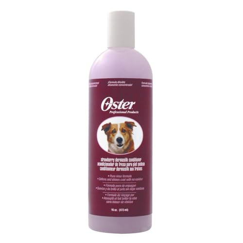 Oster 84929 Fellglanz-Conditioner, Strawberry, Konzentrat 10:1, 473 ml von Oster