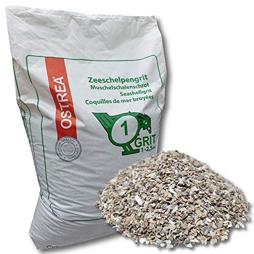 OSTREA Muschelschalengrit 1-2,5 mm 25 kg Gr 1 Muschelgrit Muschelschot Grit OSTREA Muschelschalengrit 1-2,5 mm 25 kg Gr 1 Muschelgrit Muschelschot Grit von Ostrea