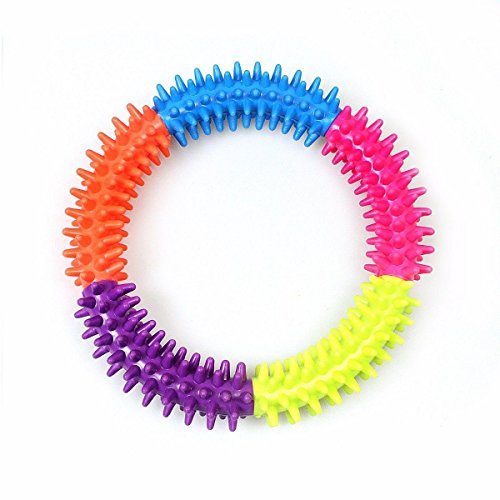 Other Beißring aus weichem Gummi für Welpen, zum Kauen, für gesundes Zahnfleisch, saubere Zähne, Haustiere, Hund und Smiley-Magnet Other Beißring aus weichem Gummi für Welpen, zum Kauen, für gesundes Zahnfleisch, saubere Zähne, Haustiere, Hund und Smiley-Magnet von Other