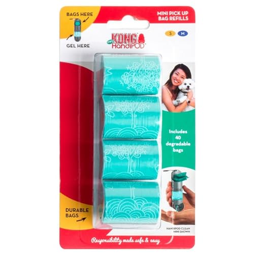 Other Kong 8410 Handipod Mini Pick Up Bag Nachfüllpackung, transparent von Other