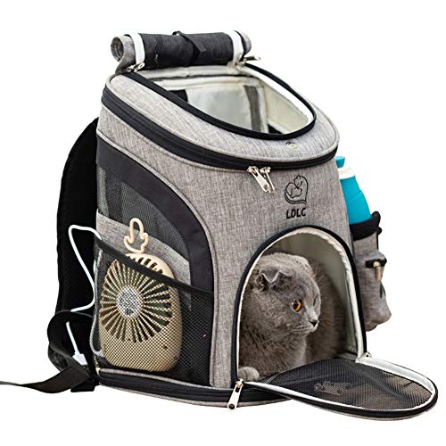 Ototon Transporttasche für Katzen, Rucksack, Schulterriemen, waschbar, faltbar, für Katzen, Kätzchen, kleine Hunde, Kaninchen, Haustiere von Ototon