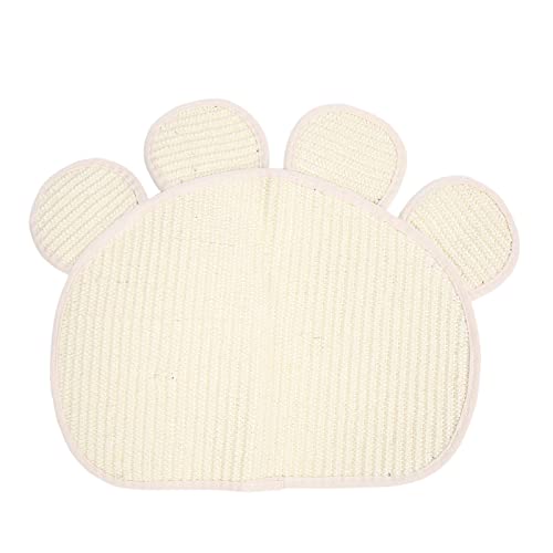 Otufan Sisal-Kratzunterlage für Katzen, 39,9 X 30 cm, Langlebige Schleifkralle, Möbelschutz, Kratzunterlage für den Katzenboden Otufan Sisal-Kratzunterlage für Katzen, 39,9 X 30 cm, Langlebige Schleifkralle, Möbelschutz, Kratzunterlage für den Katzenboden von Otufan
