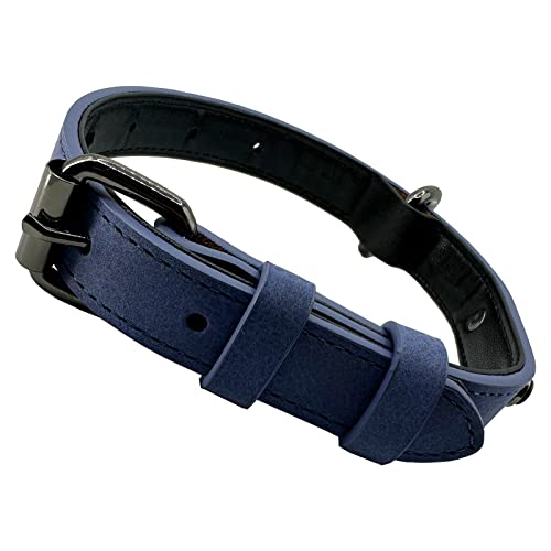Hundehalsband Verstellbare, schlicht, robust, witterungsbeständig für Welpen Kleine Mittel Große Hunde Klassisches Halsband Hund (M: 2.5CM Breit für 39CM - 49CM Hals, Blau-neu) Hundehalsband Verstellbare, schlicht, robust, witterungsbeständig für Welpen Kleine Mittel Große Hunde Klassisches Halsband Hund (M: 2.5CM Breit für 39CM - 49CM Hals, Blau-neu) von Oufusilk