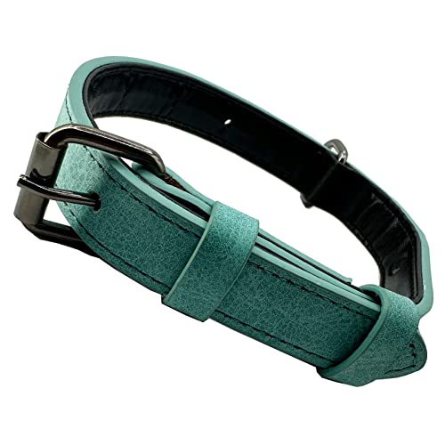 Hundehalsband Verstellbare, schlicht, robust, witterungsbeständig für Welpen Kleine Mittel Große Hunde Klassisches Halsband Hund (XS: 1.5CM Breit für 26CM - 35CM Hals, Grün-neu) Hundehalsband Verstellbare, schlicht, robust, witterungsbeständig für Welpen Kleine Mittel Große Hunde Klassisches Halsband Hund (XS: 1.5CM Breit für 26CM - 35CM Hals, Grün-neu) von Oufusilk