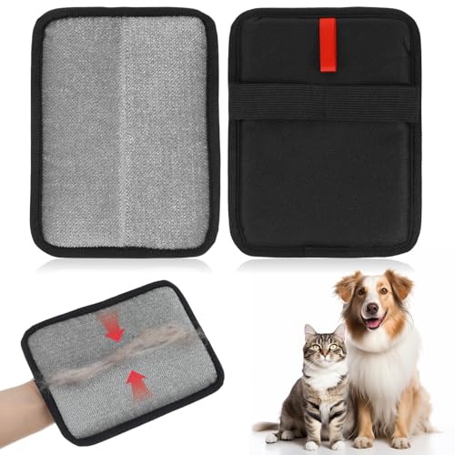 Ouligay 2 Stück Statische Tierhaarentfernungshandschuhe Pet Hair Remover Glove Wiederverwendbar Handschuh Tierhaarentfernung Fell Magnet Handschuh für Katzen, Hunde, Haustiere, Kleidung, Sofa Ouligay 2 Stück Statische Tierhaarentfernungshandschuhe Pet Hair Remover Glove Wiederverwendbar Handschuh Tierhaarentfernung Fell Magnet Handschuh für Katzen, Hunde, Haustiere, Kleidung, Sofa von Ouligay