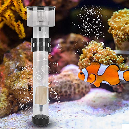 Oumefar Acryl-Aquarium-Protein-Skimmer-Separator Clear View-Protein-Skimmer mit Iq5-Aquariumfilterzubehör für die Fischzucht von Oumefar