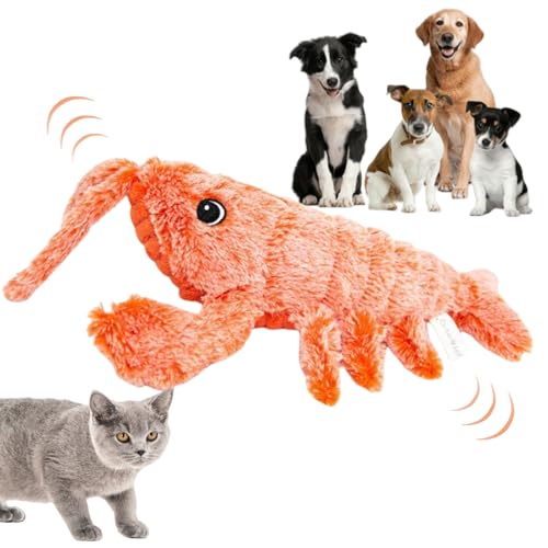 Interaktives Hundespielzeug, interaktives Hundespielzeug, Spielzeug für Hunde, Katzenhummer, interaktives Plüschspielzeug, springendes bewegliches Hundespielzeug, elektrisches Hundespielzeug mit Interaktives Hundespielzeug, interaktives Hundespielzeug, Spielzeug für Hunde, Katzenhummer, interaktives Plüschspielzeug, springendes bewegliches Hundespielzeug, elektrisches Hundespielzeug mit von Oumun