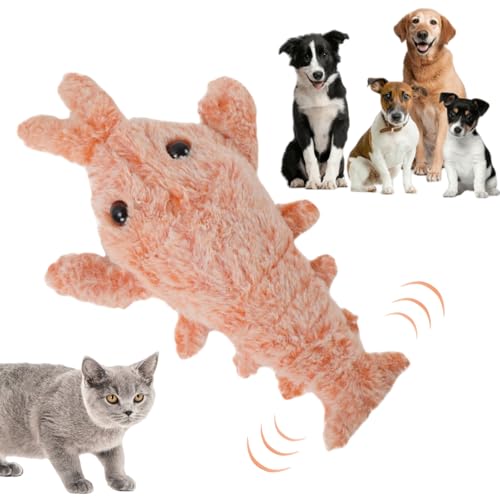 Interaktives Hundespielzeug, interaktives Hundespielzeug, Spielzeug für Hunde, Katzenhummer, interaktives Plüschspielzeug, springendes bewegliches Hundespielzeug, elektrisches Hundespielzeug mit Interaktives Hundespielzeug, interaktives Hundespielzeug, Spielzeug für Hunde, Katzenhummer, interaktives Plüschspielzeug, springendes bewegliches Hundespielzeug, elektrisches Hundespielzeug mit von Oumun