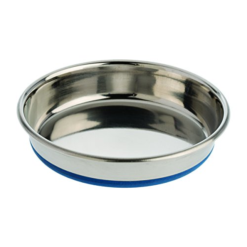Our Pets Katzennapf aus Edelstahl, gummiert, 340 ml, 340 ml Our Pets Katzennapf aus Edelstahl, gummiert, 340 ml, 340 ml von Our Pets