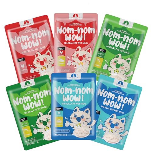 Nassfutter für Katzen,Nassfutter Katze,Katzenfutter Nass mit Huhn Thunfisch,6 x 50 g Katzenfutter Nass ohne Getreide und ohne Zucker von Ourdort