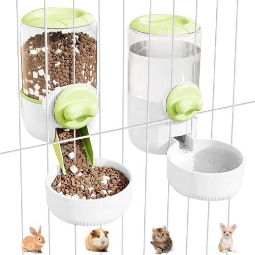 Automatischer Wasserspender für Katzen, 0,9 l, 1,3 l, automatischer Schwerkraft-Futterspender für Haustiere, Käfig, Katze, Hund, Futter und Wasserspender-Set für Kätzchen, Welpen, Kaninchen Automatischer Wasserspender für Katzen, 0,9 l, 1,3 l, automatischer Schwerkraft-Futterspender für Haustiere, Käfig, Katze, Hund, Futter und Wasserspender-Set für Kätzchen, Welpen, Kaninchen von Outamateur