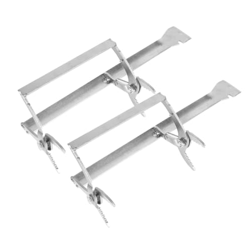Outanaya 2 Stück Teiliges Beekeeping Frame Lifter mit Ergonomischem Griff und Integriertem Wabenschaber Langlebiges Metall Bienenfreundliches Design Vielseitig für Professionelle und Outanaya 2 Stück Teiliges Beekeeping Frame Lifter mit Ergonomischem Griff und Integriertem Wabenschaber Langlebiges Metall Bienenfreundliches Design Vielseitig für Professionelle und von Outanaya