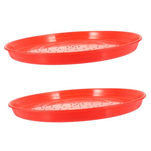 Outanaya 2stücke Küken-futtertablett Wasser-futterplatte Für Geflügel Hühnerfütterungswerkzeuge Futterbehälter-tablett Für Hühner Gänse Outanaya 2stücke Küken-futtertablett Wasser-futterplatte Für Geflügel Hühnerfütterungswerkzeuge Futterbehälter-tablett Für Hühner Gänse von Outanaya