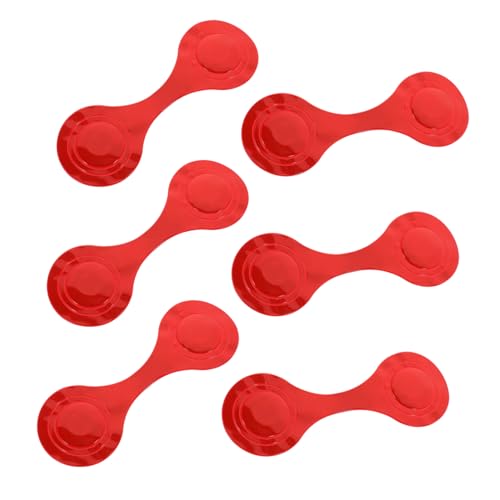Outanaya 6stücke Kompakte Reflektierende Clips Mit Magnet Für Schultaschen Kleidung Und Hundegeschirre Sicherheitswarnclips Magnetmaterialien von Outanaya