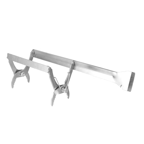 Outanaya Bienenstockrahmenhalter Metallrahmenstütze mit Milzclip Bienenzucht Werkzeug für Sicheres Entfernen von Wabenrahmen Langlebig Leicht zu Reinigen Ergonomisches Design Outanaya Bienenstockrahmenhalter Metallrahmenstütze mit Milzclip Bienenzucht Werkzeug für Sicheres Entfernen von Wabenrahmen Langlebig Leicht zu Reinigen Ergonomisches Design von Outanaya