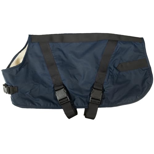 Outback Trading - - Unisex Clancy Ölzeug-Hundemantel, Kolorit Navy, Größe: Outback Trading - - Unisex Clancy Ölzeug-Hundemantel, Kolorit Navy, Größe: von Outback Trading