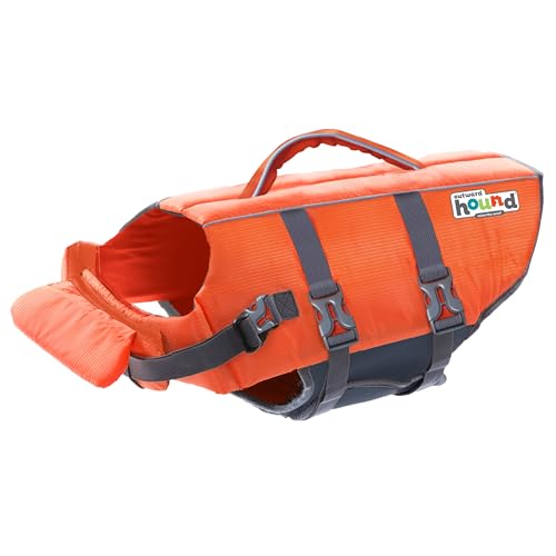 Kyjen 22019 Outward Hound Ripstop Quick Release Easy Fit Rettungsweste für Hunde, verstellbar, Größe S, orange von Outward Hound