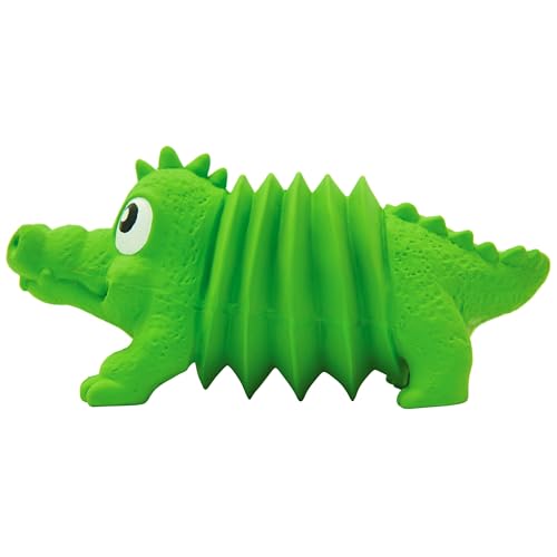 Outward Hound Accordionz - Hundespielzeug mit Quietscher & Grunzgeräusch - aus Latex - Alligator Outward Hound Accordionz - Hundespielzeug mit Quietscher & Grunzgeräusch - aus Latex - Alligator von Outward Hound