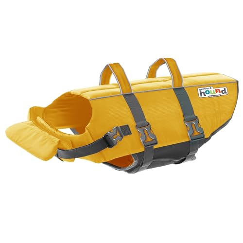 Outward Hound Granby Splash Schwimmweste für Hunde, Größe L, Gelb Outward Hound Granby Splash Schwimmweste für Hunde, Größe L, Gelb von Outward Hound