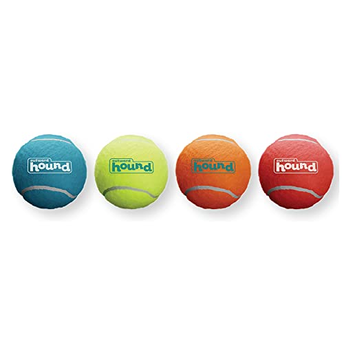 Outward Hound Squeaker Ballz - Hundespielzeug zum Apportieren - Größe XS - 4er-Pack Outward Hound Squeaker Ballz - Hundespielzeug zum Apportieren - Größe XS - 4er-Pack von Outward Hound
