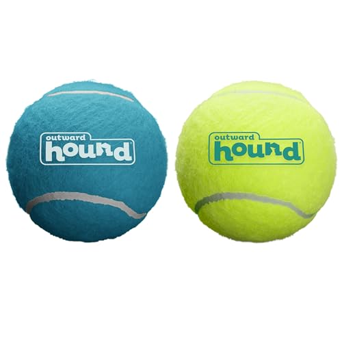 Outward Hound Squeaker Ballz Hundespielzeug, groß, 2 Stück von Outward Hound