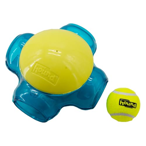 Outward Hound Tennis Maze Craze Hundespielzeug, quietschend, interaktiv, Grün Outward Hound Tennis Maze Craze Hundespielzeug, quietschend, interaktiv, Grün von Outward Hound