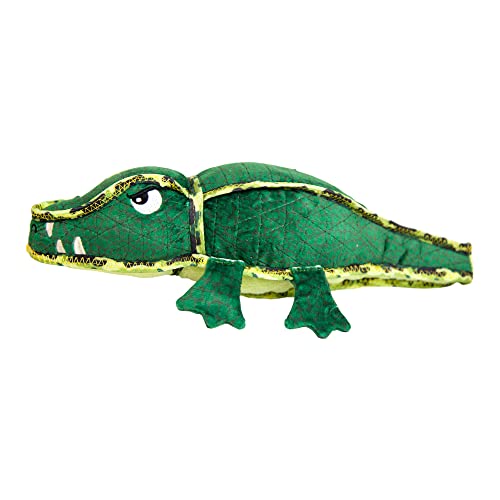 Outward Hound Xtreme Seamz - Quietschendes Plüschtier für Hunde - verstärktes, dichtes Füllmaterial - Alligator Outward Hound Xtreme Seamz - Quietschendes Plüschtier für Hunde - verstärktes, dichtes Füllmaterial - Alligator von Outward Hound