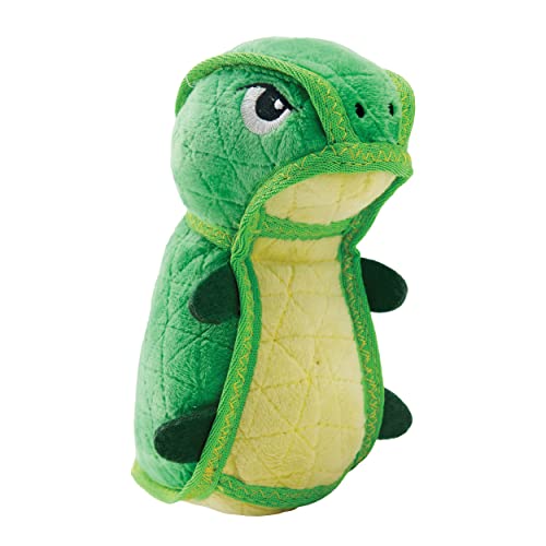 Outward Hound Xtreme Seamz - Quietschendes Plüschtier für Hunde - verstärktes, dichtes Füllmaterial - Dinosaurier Outward Hound Xtreme Seamz - Quietschendes Plüschtier für Hunde - verstärktes, dichtes Füllmaterial - Dinosaurier von Outward Hound