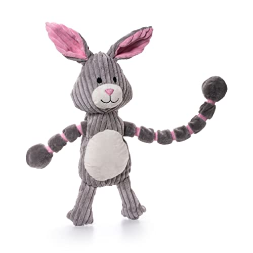 Petstages 69496M Thunda Tugga Leggy - Plüsch-Hundespielzeug - Kroko - Quietscher - Einheitsgröße, Grau, 1 stück von Petstages