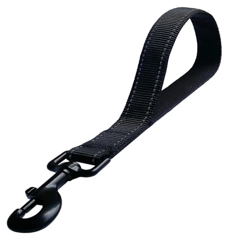 Kurze Hundeleine – Gepolsterter Griff for Den Verkehr – Strapazierfähig – Kurze Hundeleine Aus Nylon Zur Trainingskontrolle – Haustierleine Mit Reflektierenden Fäden Kurze Hundeleine – Gepolsterter Griff for Den Verkehr – Strapazierfähig – Kurze Hundeleine Aus Nylon Zur Trainingskontrolle – Haustierleine Mit Reflektierenden Fäden von Ouxk