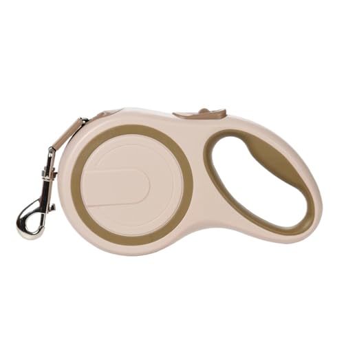 Lange, Starke Haustierleine for Große Hunde, Strapazierfähige, Einziehbare Nylon-Leine for Große Hunde, Automatisch Ausziehbares Hundeleinenseil(Coffee,8m - 50 kg) von Ouxk